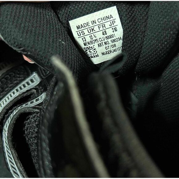 Men's Black Athletic Shoes - Picture 3 of 7